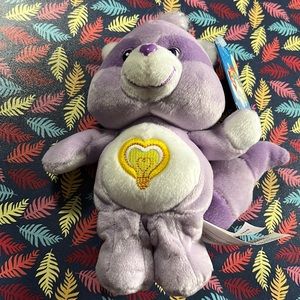NWT Care Bear Cousins Bright Heart Racoon/ RARE